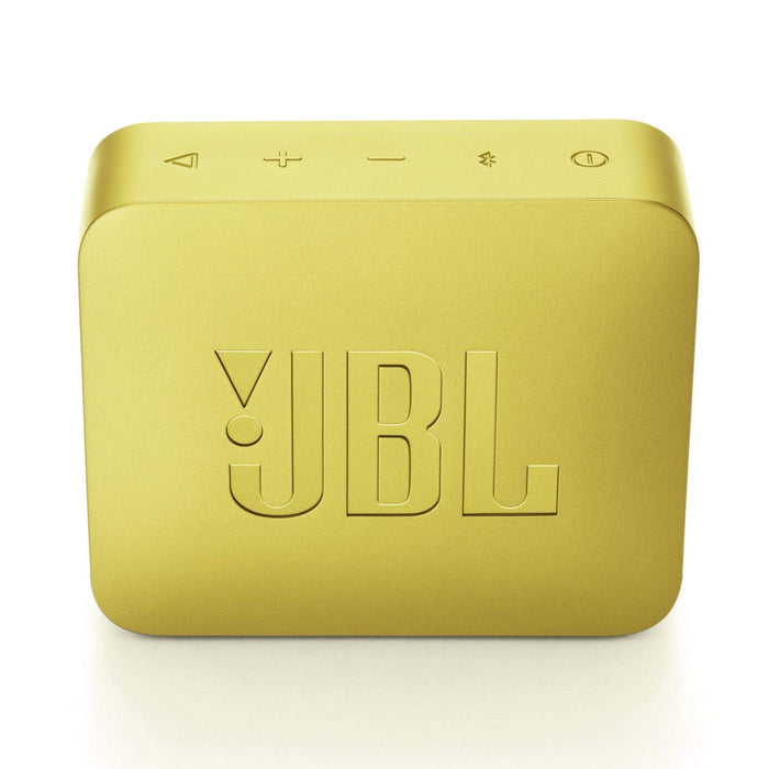 JBL Go 2 Portable Bluetooth Waterproof Speaker (Lemonade Yellow)