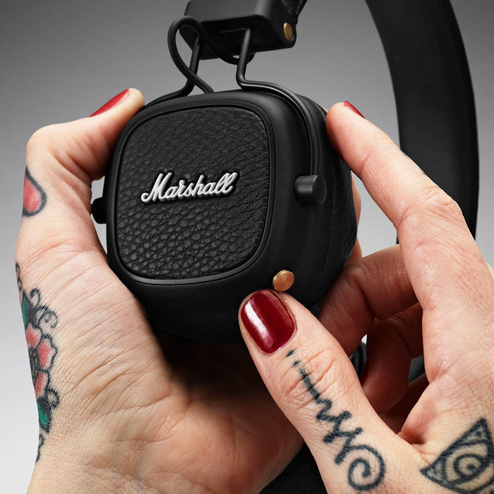 Marshall Major III Bluetooth Wireless On-Ear Headphones (Black)