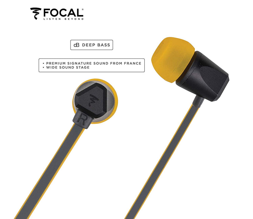 Focal Sense InEar Earphone (Yellow)