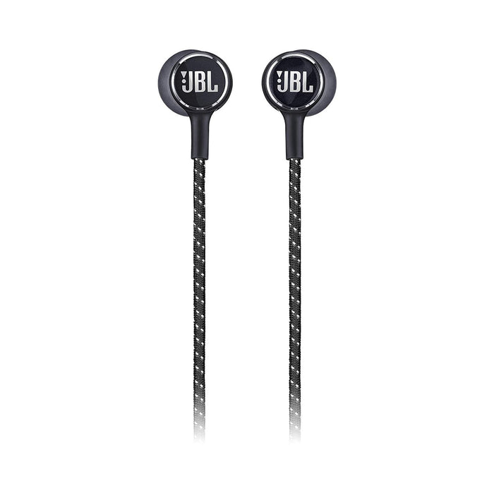 JBL LIVE200BT Wireless in-Ear Neckband Headphones with Three-Button Remote and Microphone (Black)