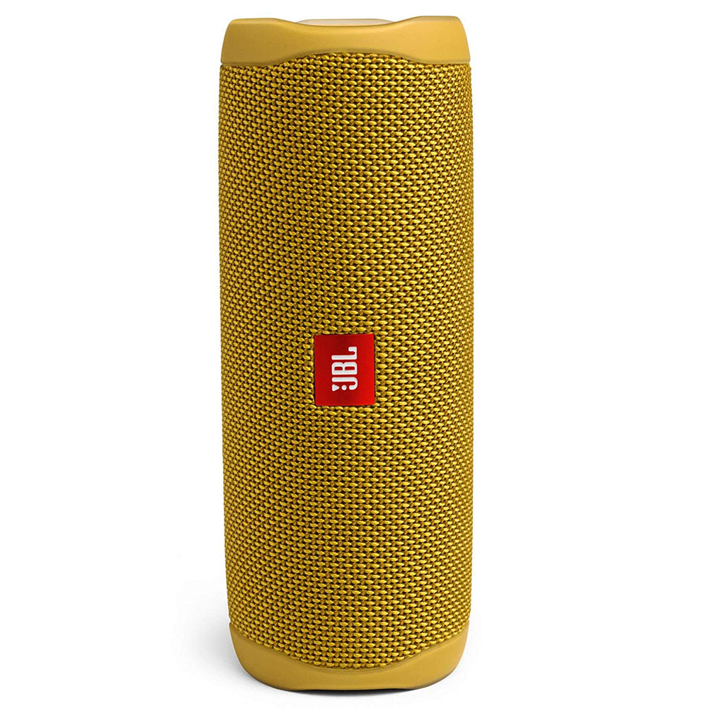JBL Flip 5 20 W IPX7 Waterproof Bluetooth Speaker with PartyBoost (Without Mic, Yellow)