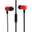 boAt BassHeads 238 in-Ear Earphones with Mic (Red)
