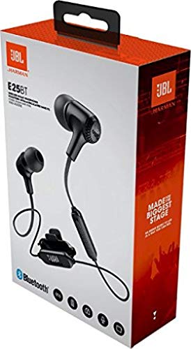 JBL E25BT Signature Sound Wireless in-Ear Headphones with Mic (Black)