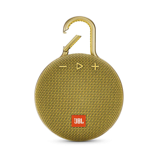 JBL Clip 3 Ultra-Portable Wireless Bluetooth Speaker with Mic (Yellow)
