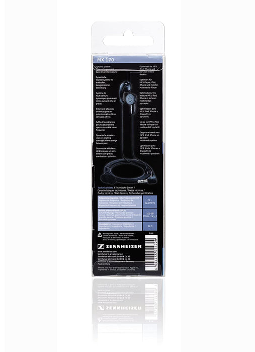 Sennheiser MX 170 Earphones Black