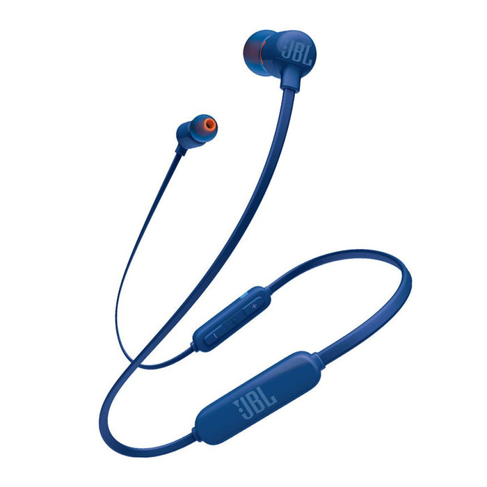 JBL Tune 110BT Pure Bass Wireless in-Ear Headphones with Mic (Blue)