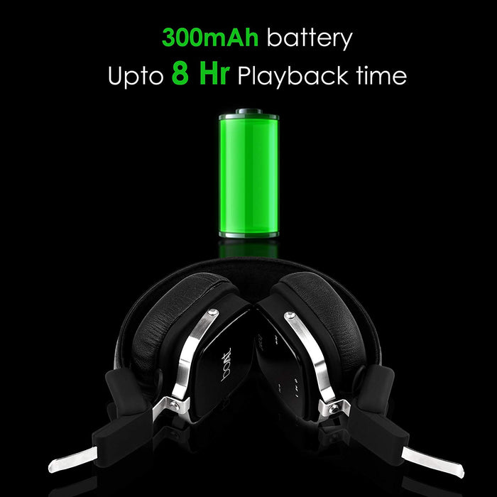 boAt Rockerz 600 Bluetooth Headphones (Black)