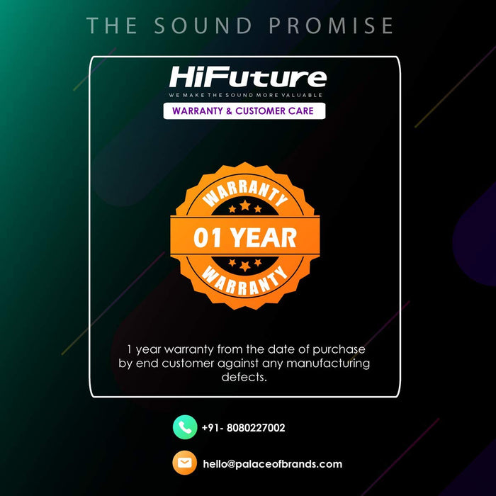 HiFuture FutureBuds-Most Advanced True Wireless Earbuds White
