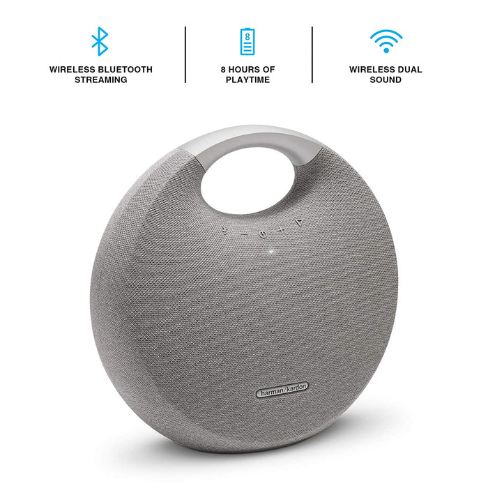 Harman Kardon Onyx Studio 5 Bluetooth Wireless Speaker Grey