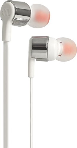 JBL T210 Pure Bass in-Ear Headphones with Mic (Grey)