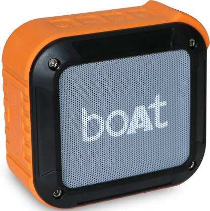 boAt Stone 210 3 W Bluetooth Speaker  (Orange, Mono Channel)